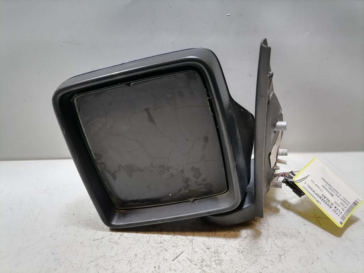Opel Combo C original Au&szlig;enspiegel links elek verstellbar Z168 Metroblau BJ06